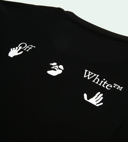 Off White Tshirt Hands Off Logo