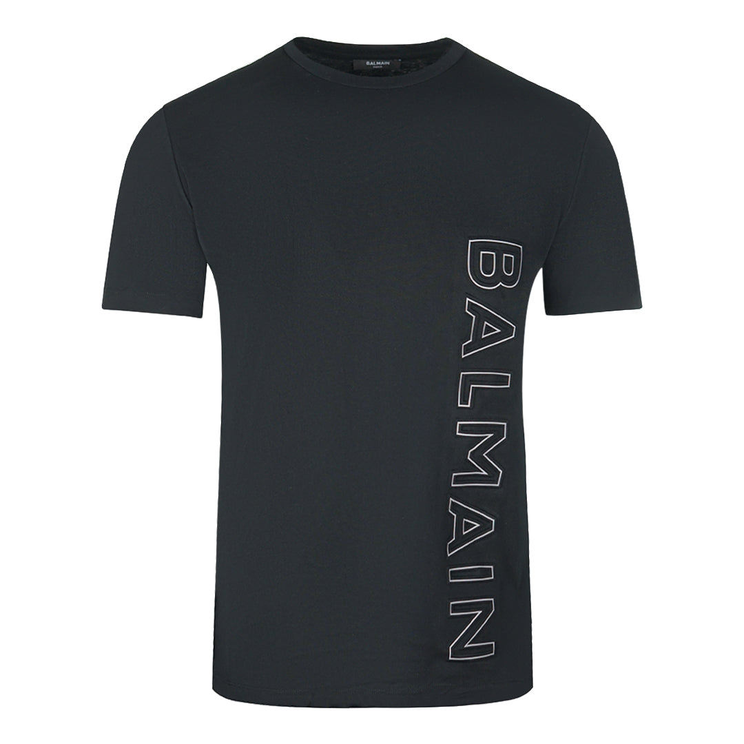 Balmain Balck Tshirt, Front